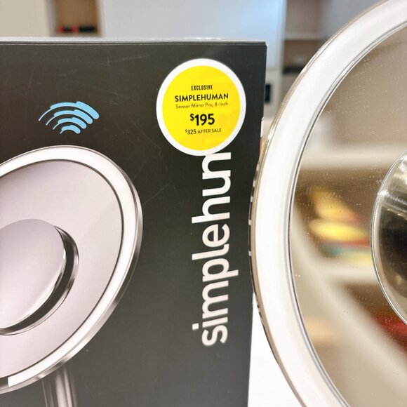 90% NEW SIMPLE HUMAN PRO MAKE UP MIRROR IN PACKAGING - Picture 13 of 14